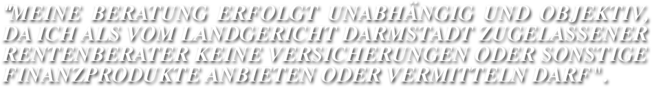 Ich sehe mich als Helfer meiner Mandanten.